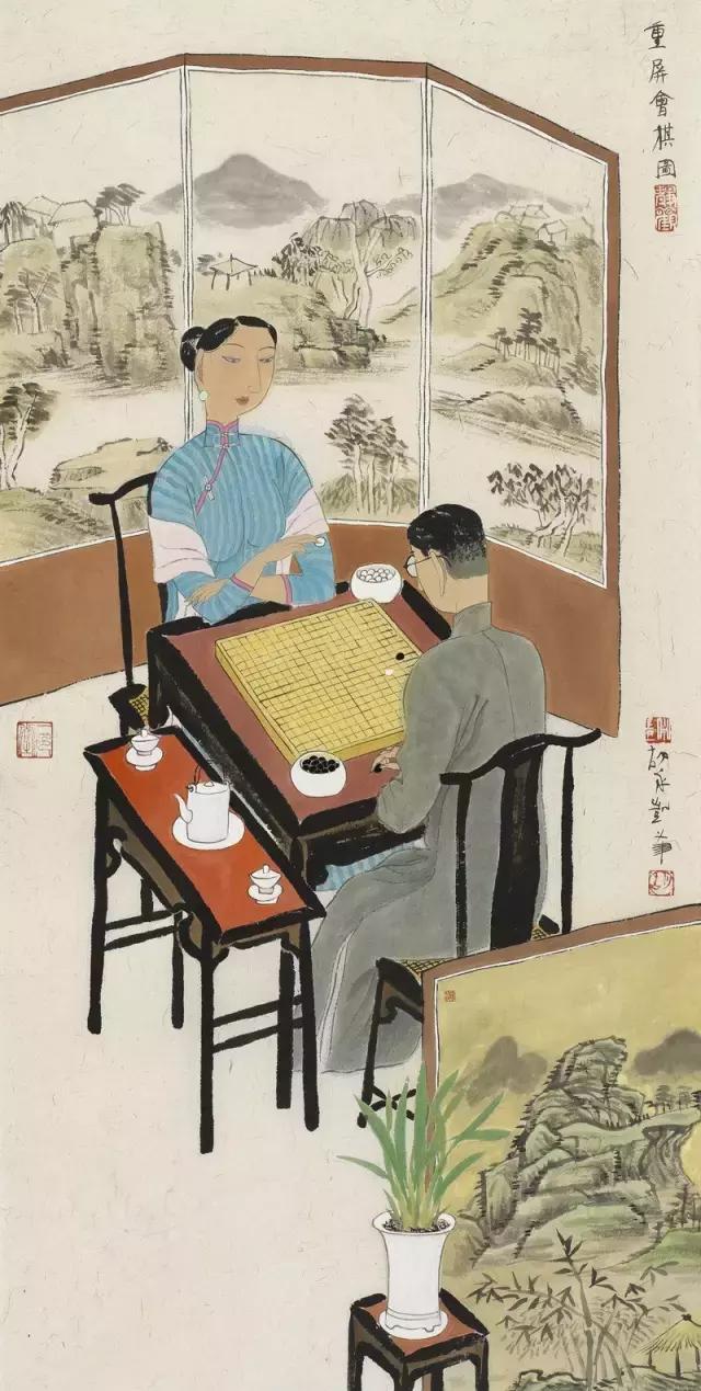 这是诗情，是心灵的抚触 读胡永凯的人物画