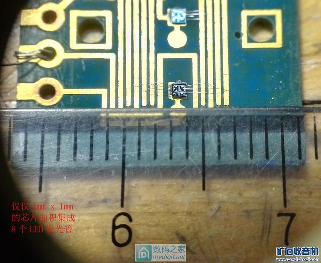 特别的光学放大微型LED显示屏，70年代经典TI-30科学计算器拆解