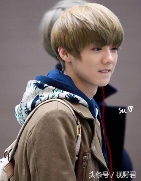 五年前的鹿晗？小蘑菇头可爱帅气