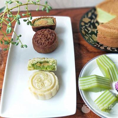 新加坡绿蛋糕&斑斓椰香千层糕