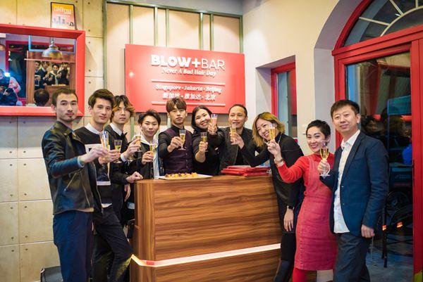 喝酒+剪发：Blow+Bar五周年，全球第五家分店在北京顺义扬帆起航！