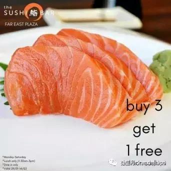 「下周活动」争鲜寿司，面包物语通通只要$1!
