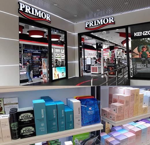 韩天然化妆品惠薇HUWAY诗兹玫 入驻西班牙PRIMOR卖场