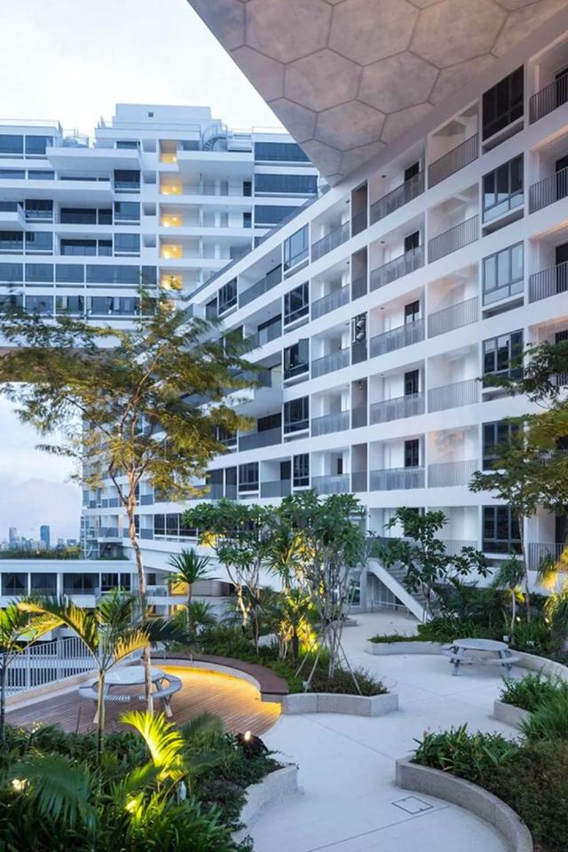 新加坡也有奇怪建筑，用31幢房子搭巨型积木 I 新加坡·翠城新景