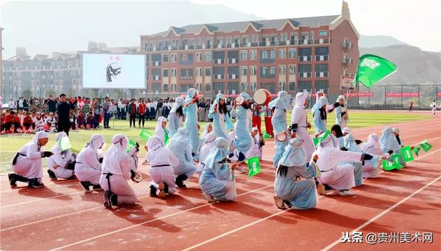 贵阳一中普瑞国际学校2018年秋季运动会开幕式剪影