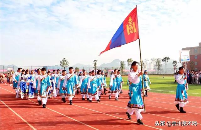 贵阳一中普瑞国际学校2018年秋季运动会开幕式剪影