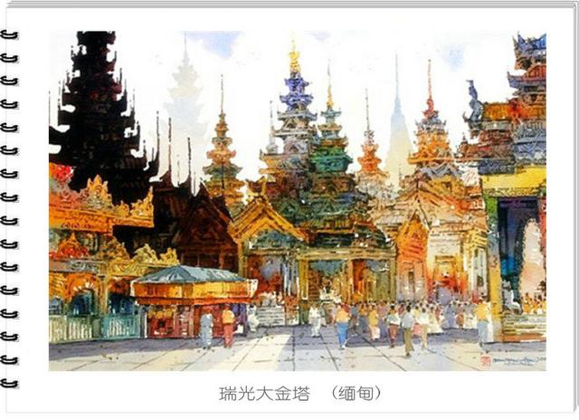 异国情韵 -- 新加坡水彩画家陈长豪