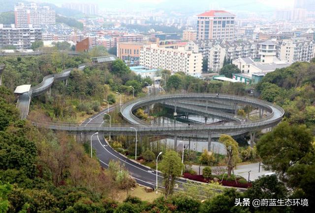 福州“福道”城市空中廊道-绿道