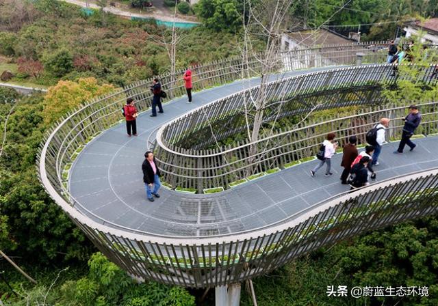 福州“福道”城市空中廊道-绿道