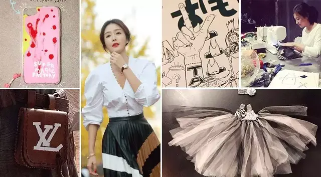 这些明星那么有钱，怎么还要自己做包包缝衣服？