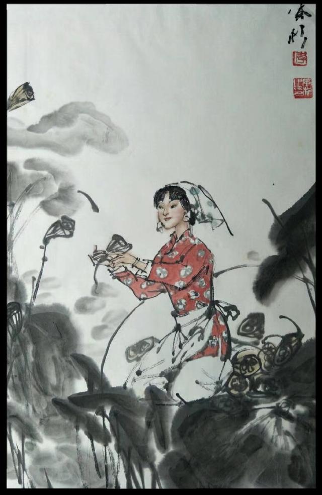 心手妙合  形神逼肖 ｜ 李风杉国画人物画的形与神