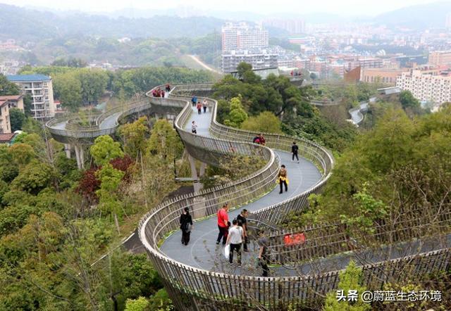 福州“福道”城市空中廊道-绿道