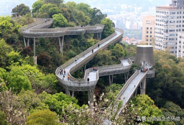 福州“福道”城市空中廊道-绿道