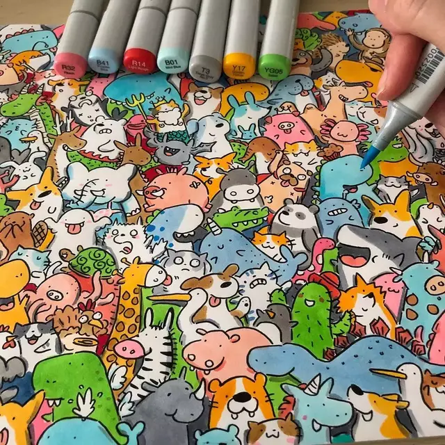 画画除了在纸上进行还可以这么做哦~看看你就会了