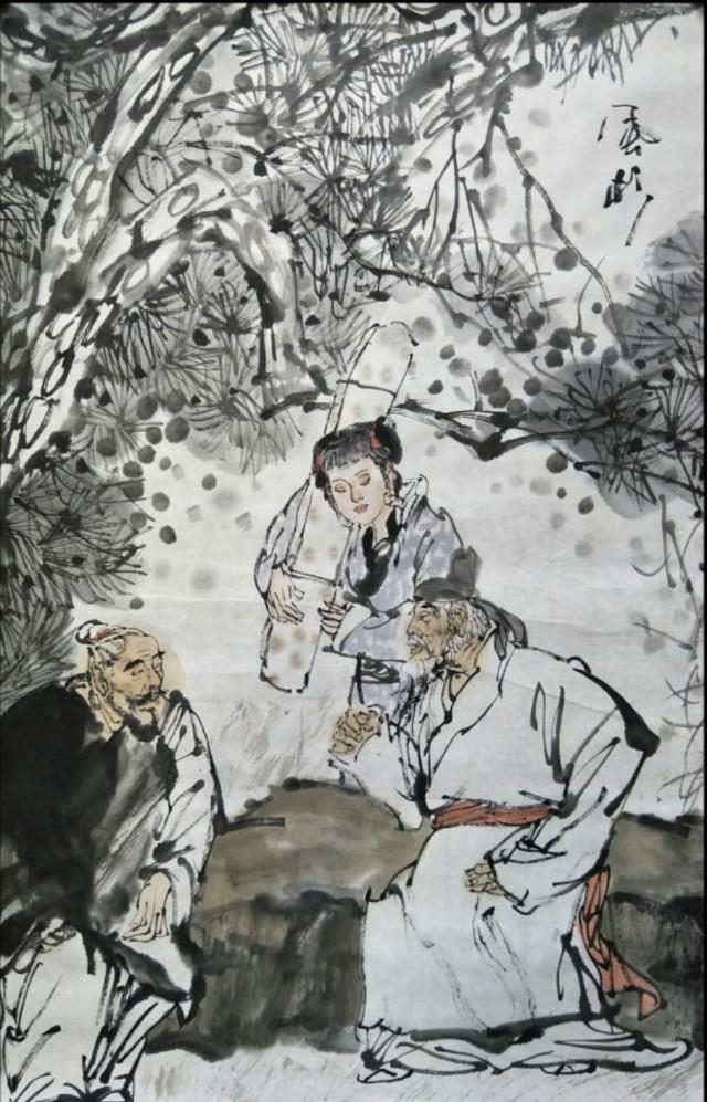 心手妙合  形神逼肖 ｜ 李风杉国画人物画的形与神