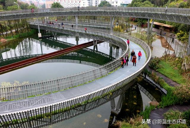 福州“福道”城市空中廊道-绿道