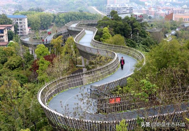 福州“福道”城市空中廊道-绿道