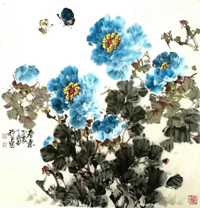 西蜀花王葛牡丹              冠艳群芳谱新篇