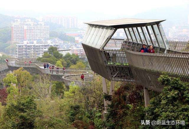 福州“福道”城市空中廊道-绿道