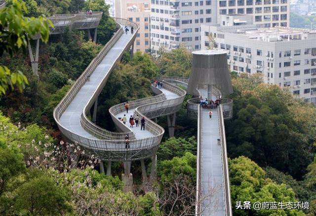 福州“福道”城市空中廊道-绿道