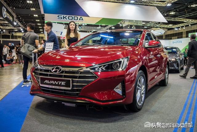 Singapore Motorshow 2019：Hyundai Avante 实车