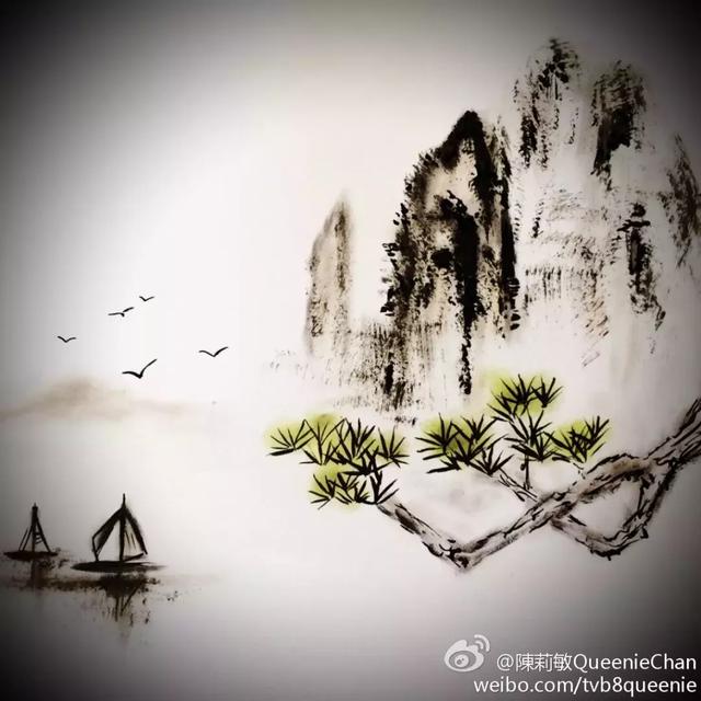 美爆,化妆品还可以画出国画般效果，果然贫穷限制我的想象力啊