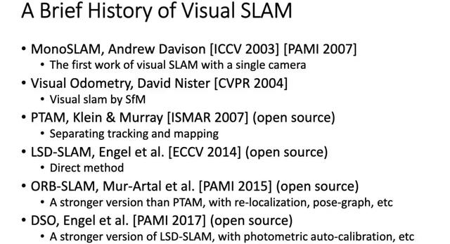 从相机标定到SLAM，极简三维视觉六小时课程视频（附PPT）