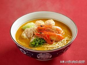来自新加坡的美味，分秒光盘的虾汤面