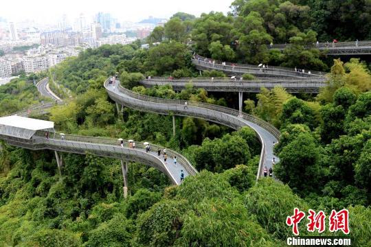 一条绿道逛福州：登山看城游园亲水