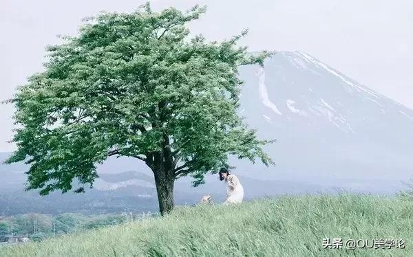 做风景里最独特的美人