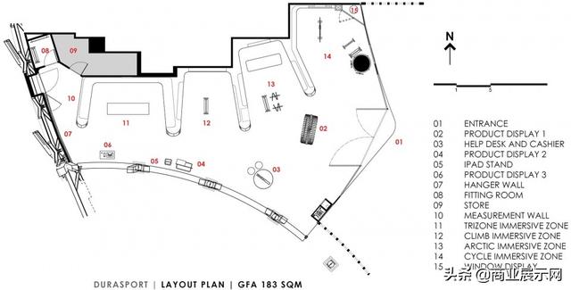 新加坡Durasport专业户外运动品牌店设计