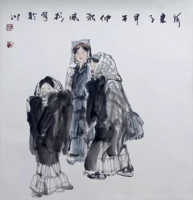 心手妙合  形神逼肖 ｜ 李风杉国画人物画的形与神