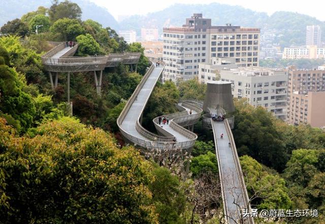 福州“福道”城市空中廊道-绿道