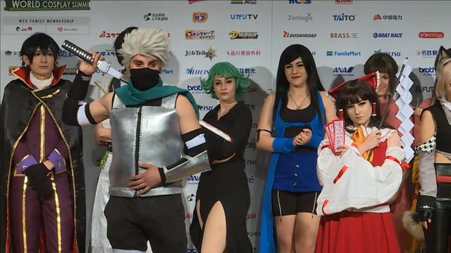 世界Cosplay东京赛开幕：中国队咔酱和电气登场，屏幕D站显著