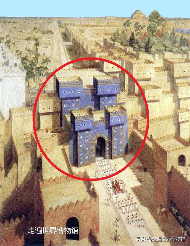 二千年前，伊朗人用带有立体图案的彩色砖建造宫殿，太有品了
