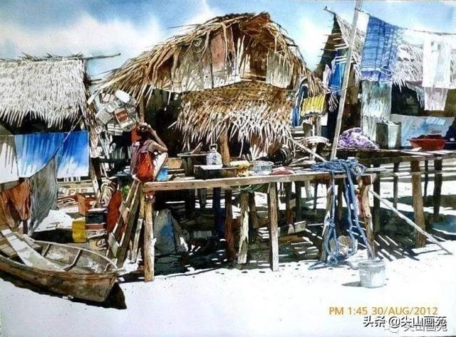 艺憬缘画友集——杨六南水彩