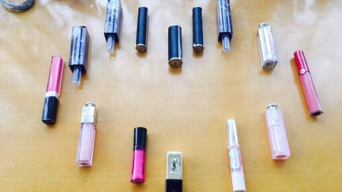 目前拥有的14支口红手臂试色#我要上精选#