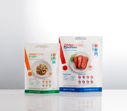 OmniFoods全新产品“新餐肉”和“新肉丝”正式亮相