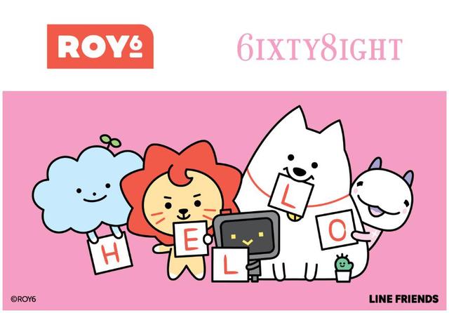 6IXTY8IGHT | ROY6合作系列正式登陆！王源LINE FRIENDS首席创造官