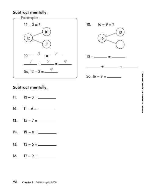 新加坡原版数学练习册 Math In Focus Workbook