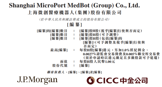 高瓴重仓的微创医疗机器人通过港股IPO聆讯 何时盈利仍然未知