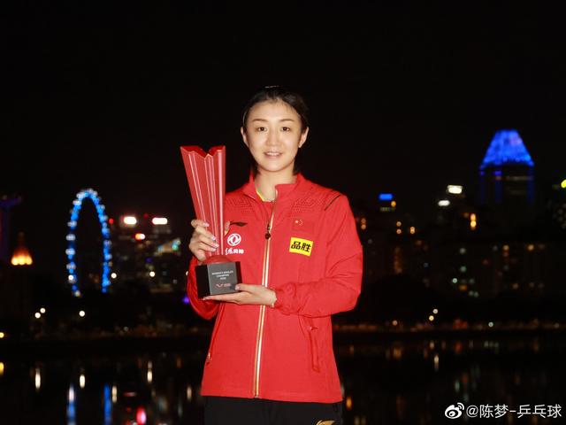 李晓霞调侃陈梦！世界第一为赶紧自己辩解，大满贯得主发起挑战