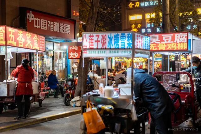 西安超全夜市地图，冒着热气的夜晚也太好吃了