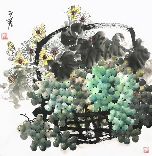 一花一世界｜李文秀的花鸟画艺术