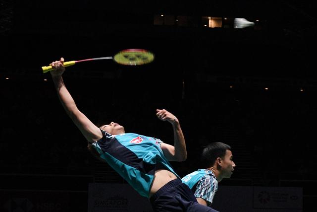 （体育）羽毛球——新加坡公开赛：王懿律/黄东萍获混双亚军