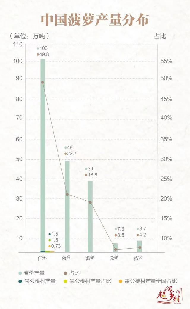 国宴上吃的菠萝，竟来自这个不起眼的小村落