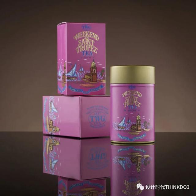 名牌茶中的爱马仕！TWG Tea新加坡奢华茗茶品牌设计整合