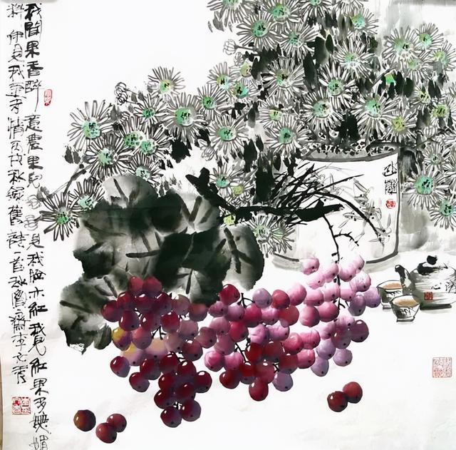 一花一世界｜李文秀的花鸟画艺术