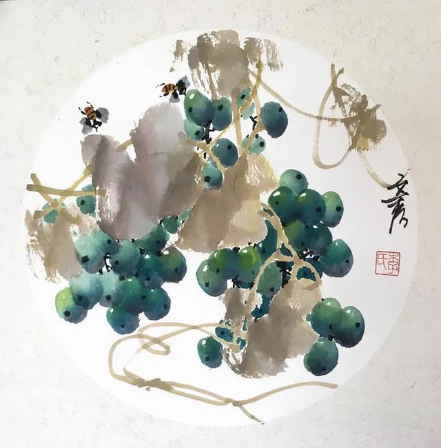 一花一世界｜李文秀的花鸟画艺术