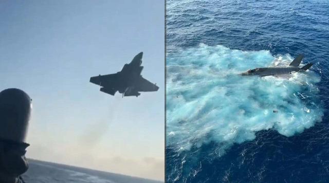 美军捞到了！坠海F35C被捞起或将运回美国，靠的是“中国制造”